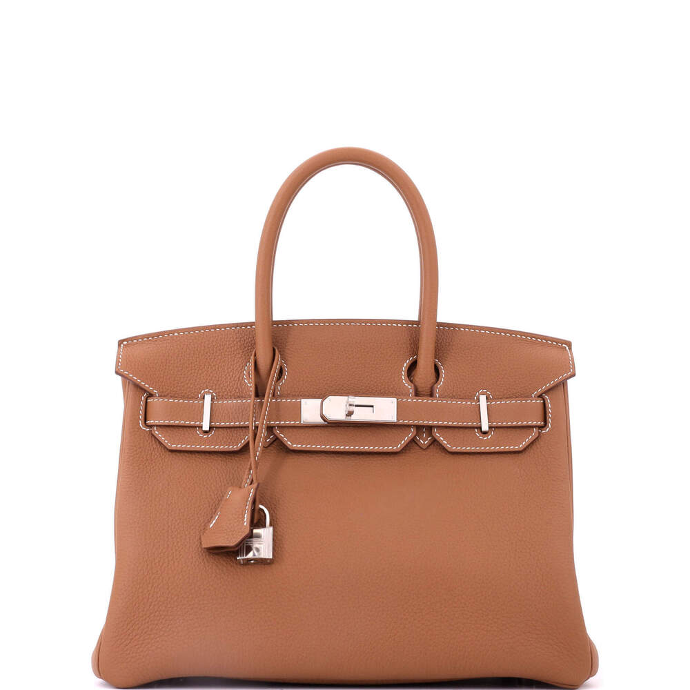 Hermes Birkin 30 Brown Togo with Palladium Hardware